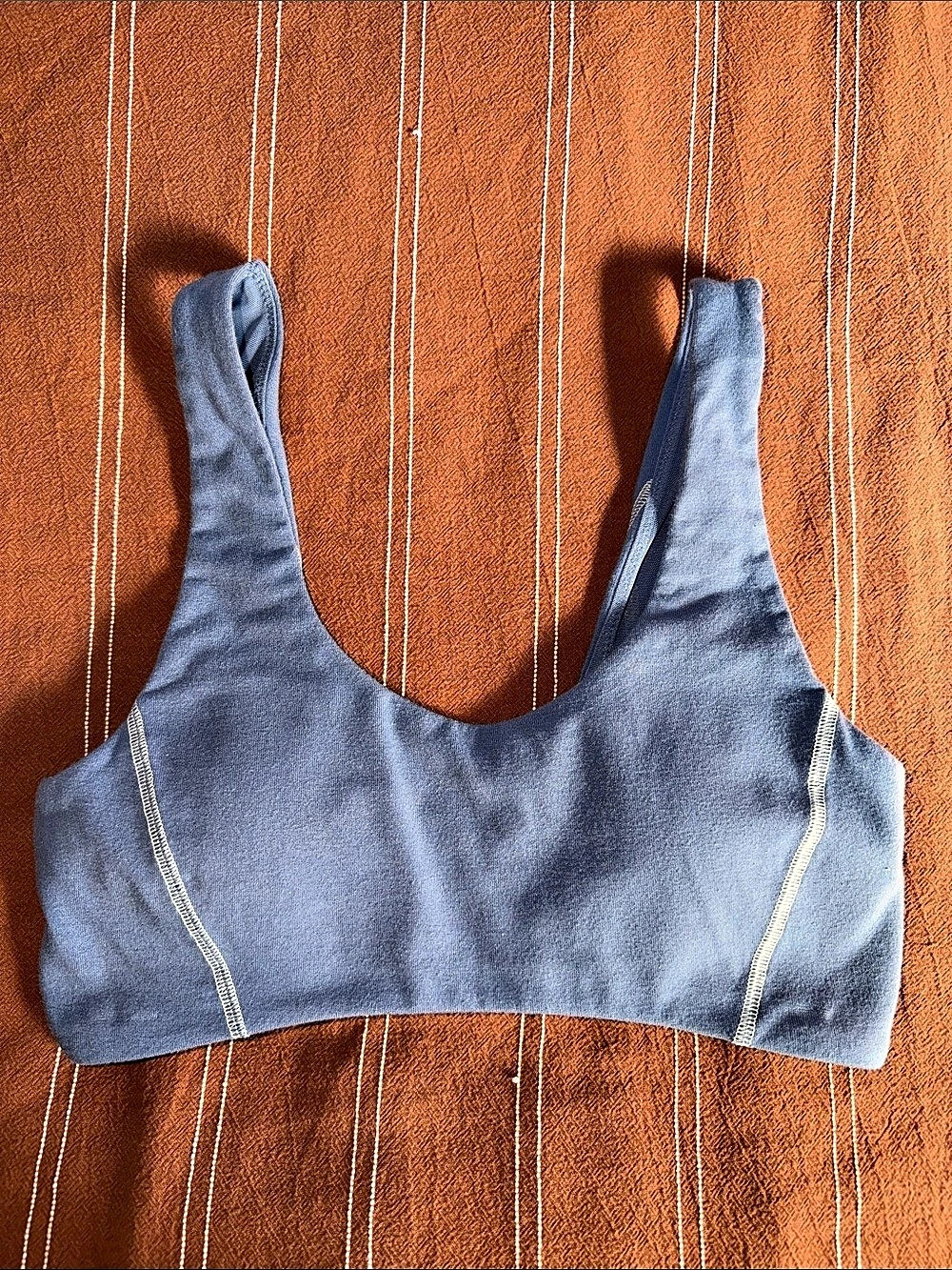 Victoria's Secret PINK Blue Sports Bra